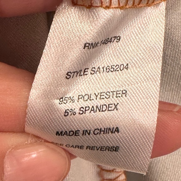 865. Simply Aster by Firmiana 3/4 sleeve Brown & slate Tunic dress 1X - Picture 8 of 8